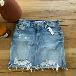 Lovers & Friends jean skirt